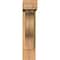 Ekena Millwork Funston Block Smooth Bracket w/ Offset Brace, Western Red Cedar, 5 1/2"W x 16"D x 24"H BKT0604X16X24FST05SWR - alternate 2